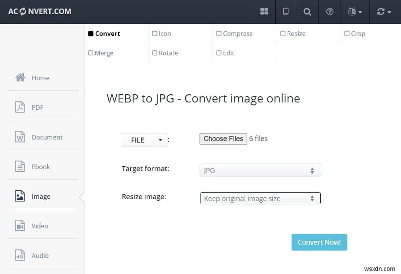 WEBP 파일을 JPG로 변환하고 저장하는 방법