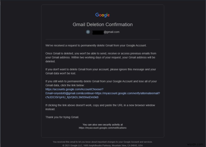 Gmail 계정을 영구적으로 삭제하는 방법