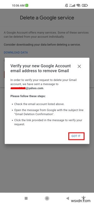 Gmail 계정을 영구적으로 삭제하는 방법