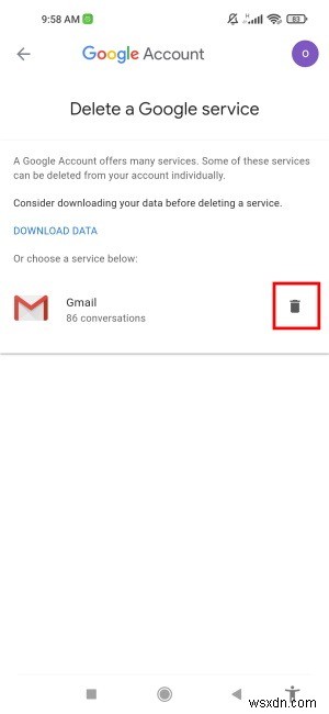 Gmail 계정을 영구적으로 삭제하는 방법