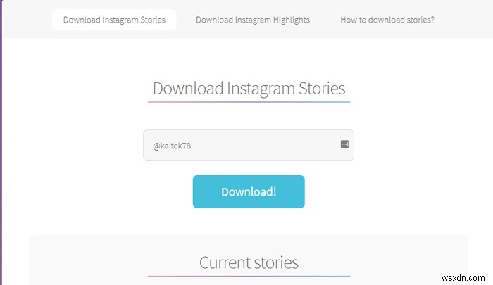 Instagram 스토리를 PC에 다운로드하는 방법 