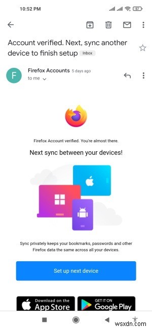 장치 간에 Firefox 책갈피, 탭, 기록 및 암호를 동기화하는 방법 