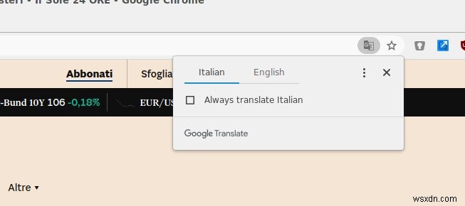 Chrome으로 웹 페이지를 쉽게 번역하는 방법 
