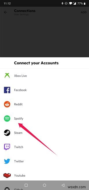 Spotify를 Discord 계정에 연결하는 방법