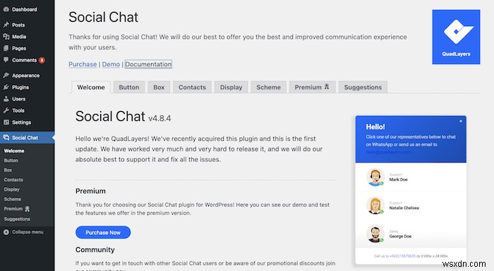 WordPress 사이트에 WhatsApp Chatbox를 추가하는 방법 