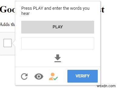 Google ReCAPTCHA 이미지를 우회하는 방법