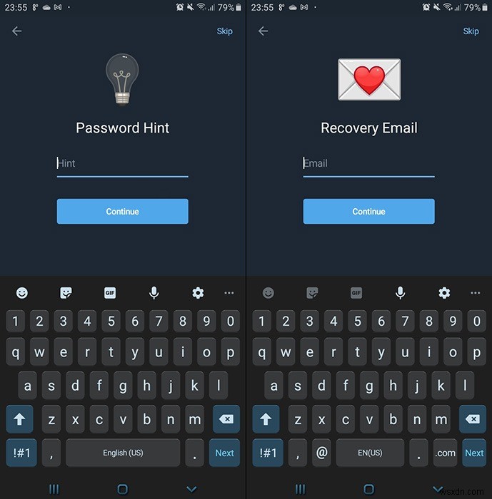 Telegram 앱에서 2단계 인증을 활성화하는 방법 