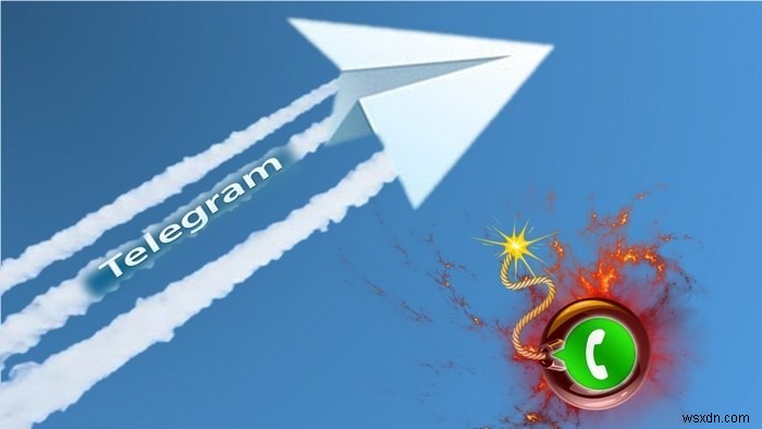 Telegram 대 WhatsApp:Telegram이 WhatsApp만큼 좋은가요?