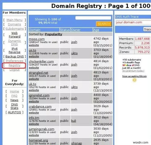 무료로 사용할 수 있는 최고의 동적 DNS 공급자 7가지 