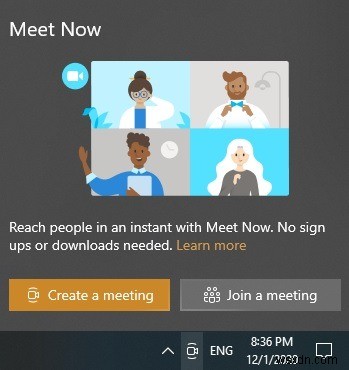 지금 만나기 사용 방법:Skype의 무료 확대/축소 대안