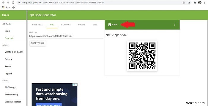 Chrome에서 QR 코드를 즉시 만드는 방법