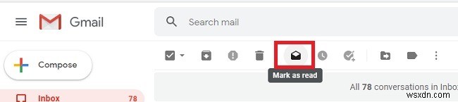읽지 않은 모든 이메일을 Gmail에서 읽은 것으로 표시하고 삭제하는 방법 