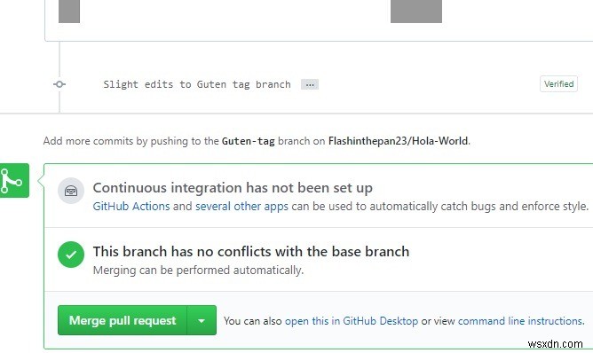 GitHub pull 요청에 스크린샷과 애니메이션을 추가하는 방법