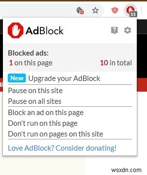 AdBlock 대 Adblock Plus:차이점은 무엇이며 어느 것이 가장 좋습니까?