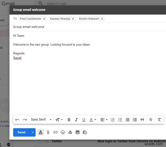 Gmail에서 그룹 이메일을 만드는 방법 