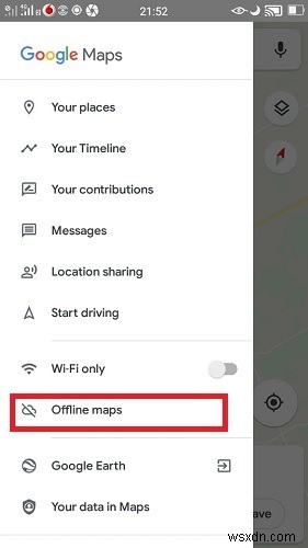 Google 지도 오프라인 사용 방법