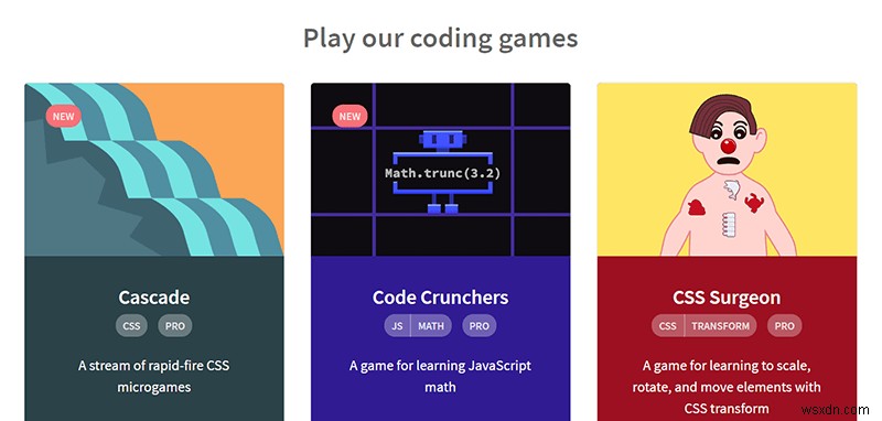 CSS를 쉽게 배우는 데 도움이 되는 6가지 재미있는 게임 