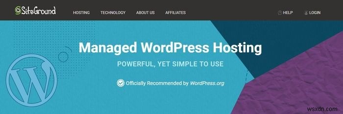 WordPress 사이트를 위한 최고의 WordPress 호스팅 서비스 6가지 