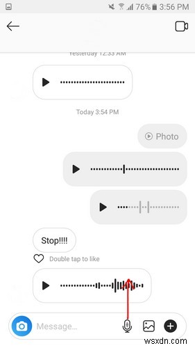 Instagram에서 음성 메시지를 보내는 방법