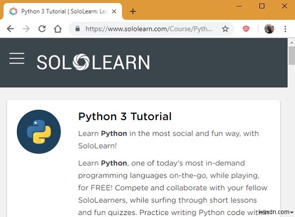 Python을 온라인에서 무료로 배울 수 있는 상위 5개 웹사이트