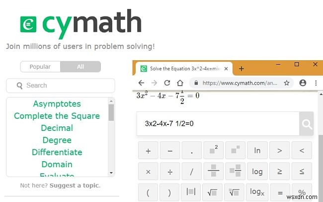 어려운 수학 문제를 풀기 위한 5가지 권장 웹 도구