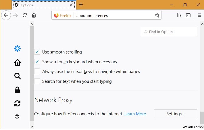 Firefox 프록시 서버 연결 거부 오류를 수정하는 방법 