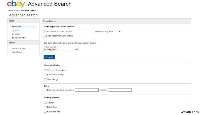 당신이 찾고 있는 것을 정확히 찾기 위한 Ebay 검색 팁