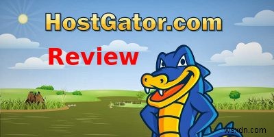 HostGator 리뷰 2018:성능 및 속도 테스트 