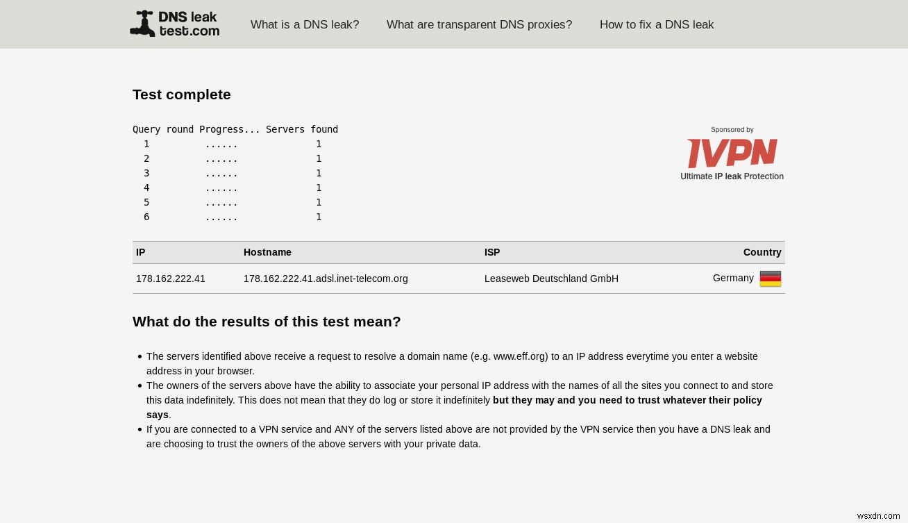 개인 정보 유출에 대한 VPN 연결을 테스트하는 방법 