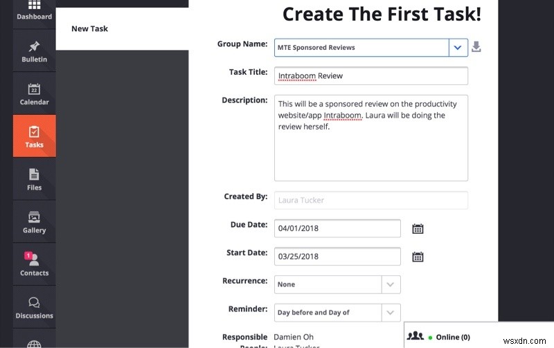 Intraboom – 모든 것을 수행하는 Slack 및 Basecamp 대안 