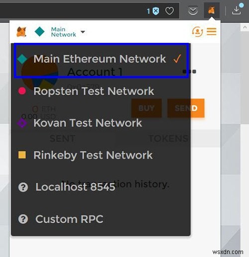 MetaMask:분산 웹 액세스를 지원하는 확장 프로그램