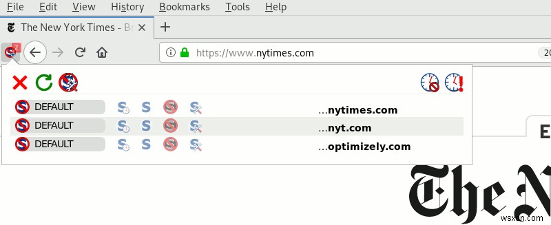 Firefox의 NoScript가 업데이트되었습니다. 탐색 방법은 다음과 같습니다. 