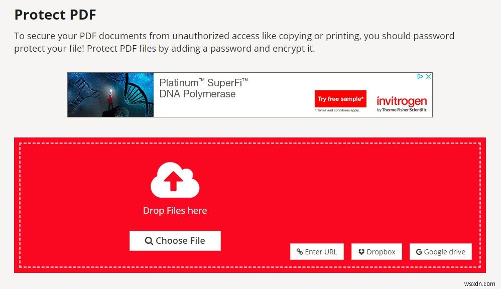 PDF 파일을 온라인으로 판매하시겠습니까? 보안 방법은 다음과 같습니다. 