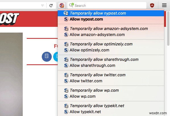 Chrome 및 Firefox에서 침입 자바 스크립트를 차단하는 방법 