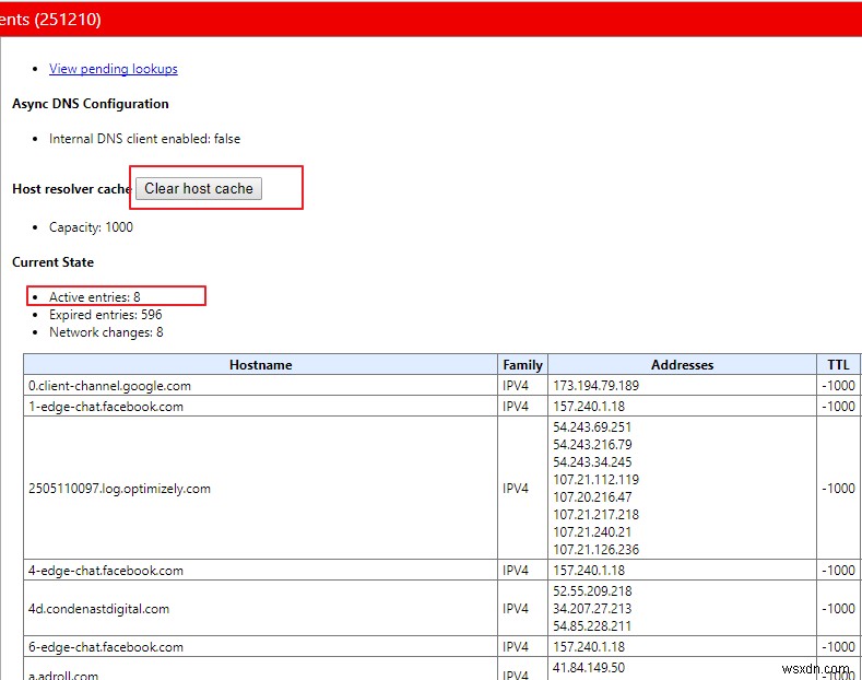 Google 크롬 DNS 캐시를 지우는 방법 