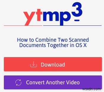Ytmp3를 사용하여 YouTube 동영상을 MP3로 빠르게 변환 
