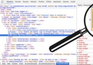 웹사이트 진단을 위해 Chrome의  검사  도구 사용