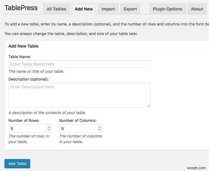 WordPress 게시물에 멋진 테이블을 추가하는 방법