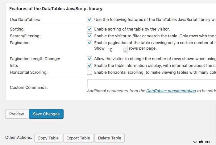 WordPress 게시물에 멋진 테이블을 추가하는 방법