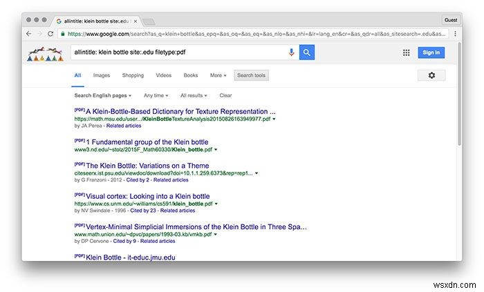 더 나은 검색 결과를 위해 Google의 고급 검색 기능을 사용하는 방법