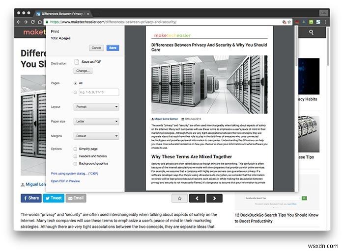 Chrome에서 웹사이트를 PDF로 변환하는 5가지 쉬운 방법