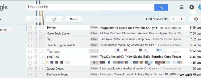 Gmail에서 이메일 뉴스레터를 수신 거부하는 3가지 방법