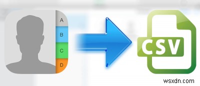 iCloud 연락처를 CSV 파일로 내보내는 방법