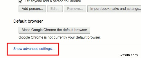 Chrome에서 사이트별 쿠키를 삭제하는 방법 