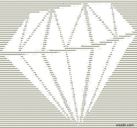 사진을 ASCII 아트로 변환하는 세 가지 변환기 