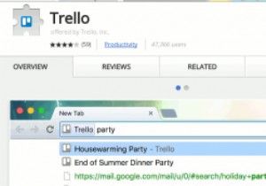 Trello의 공식 Chrome 확장 프로그램을 사용하여 카드를 빠르게 추가하고 보드를 열 수 있습니다.