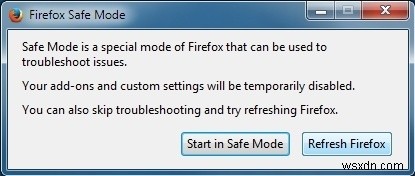 Firefox가 계속 충돌할 때 해야 할 일 