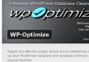 WordPress 데이터베이스 정리에 유용한 플러그인