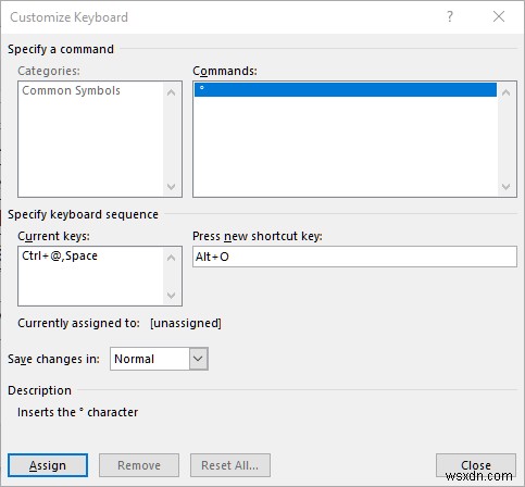 Microsoft Word에서 도 기호를 삽입하는 방법