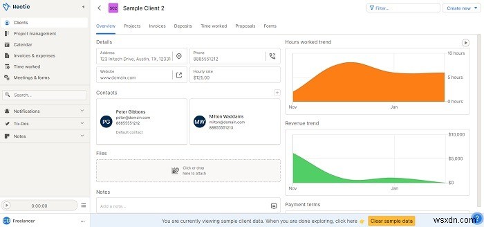 프리랜서 및 크리에이티브를 위한 최고의 올인원 CRM 소프트웨어 